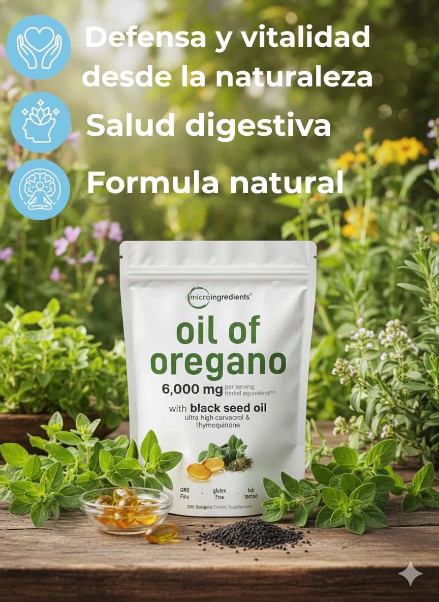 ACEITE DE OREGANO®  6000mg