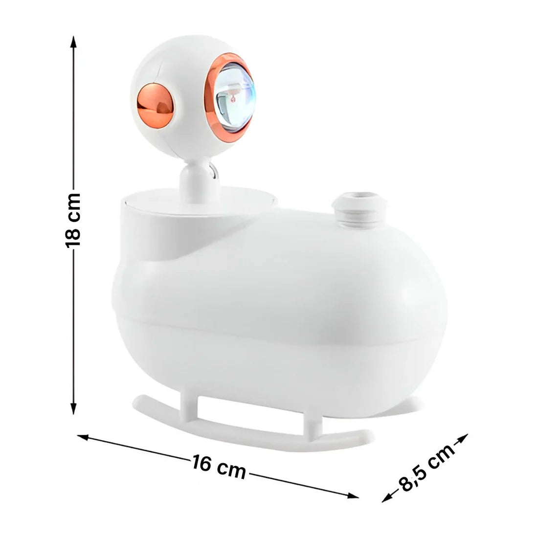 Humidificadora en Forma de Puesta de Sol