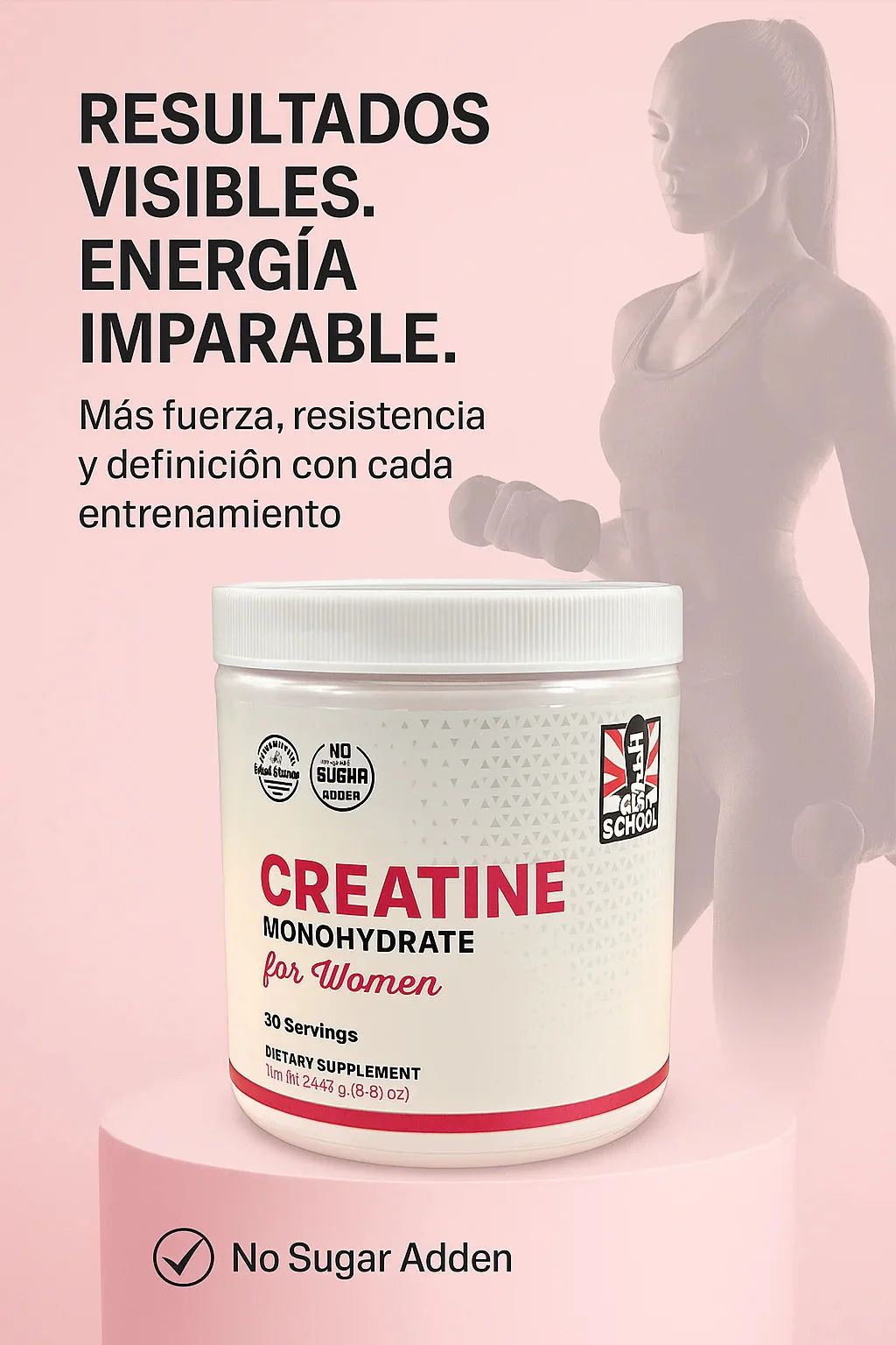 CREATINA MONOHIDRATADA GLUTEOS™
