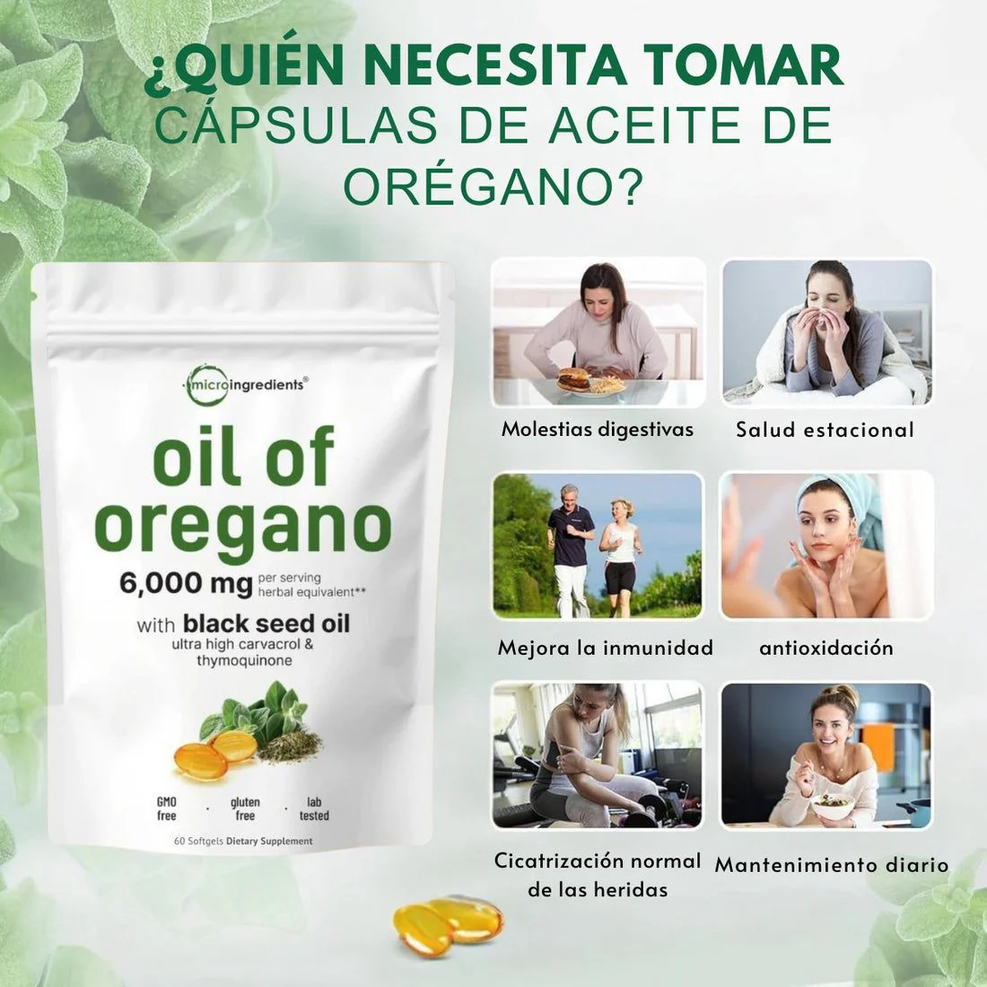 ACEITE DE OREGANO®  6000mg