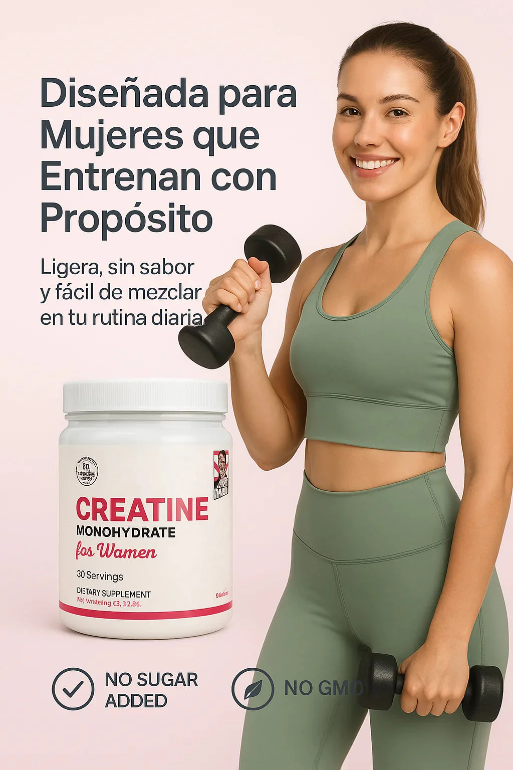 CREATINA MONOHIDRATADA GLUTEOS™