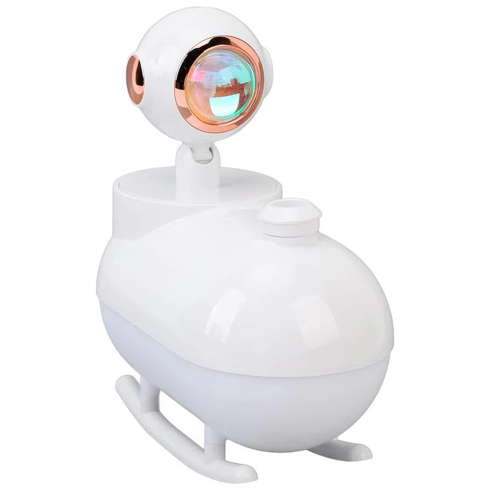 Humidificadora en Forma de Puesta de Sol