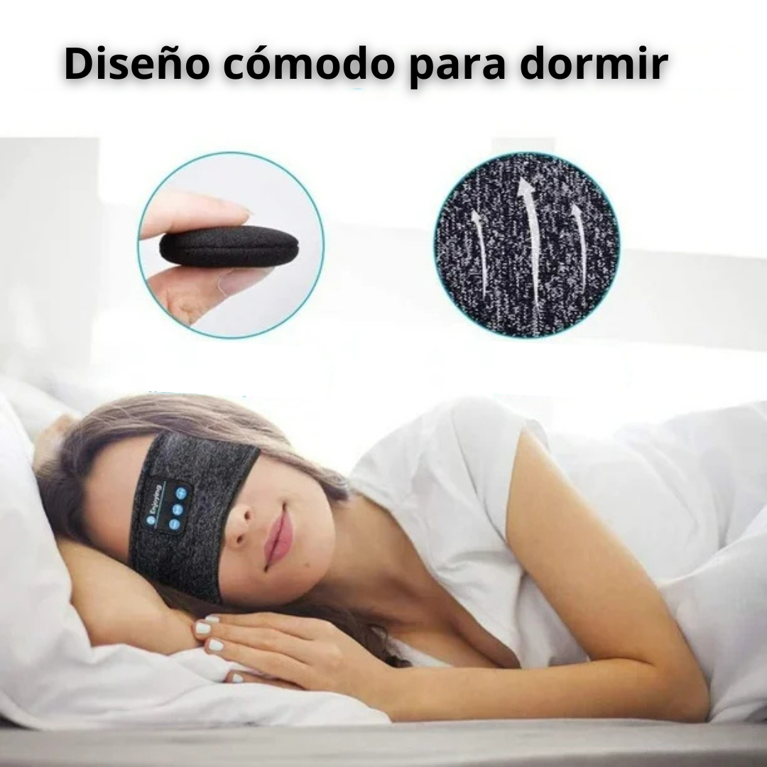 Banda de Sueño con Auriculares Bluetooth 4en1