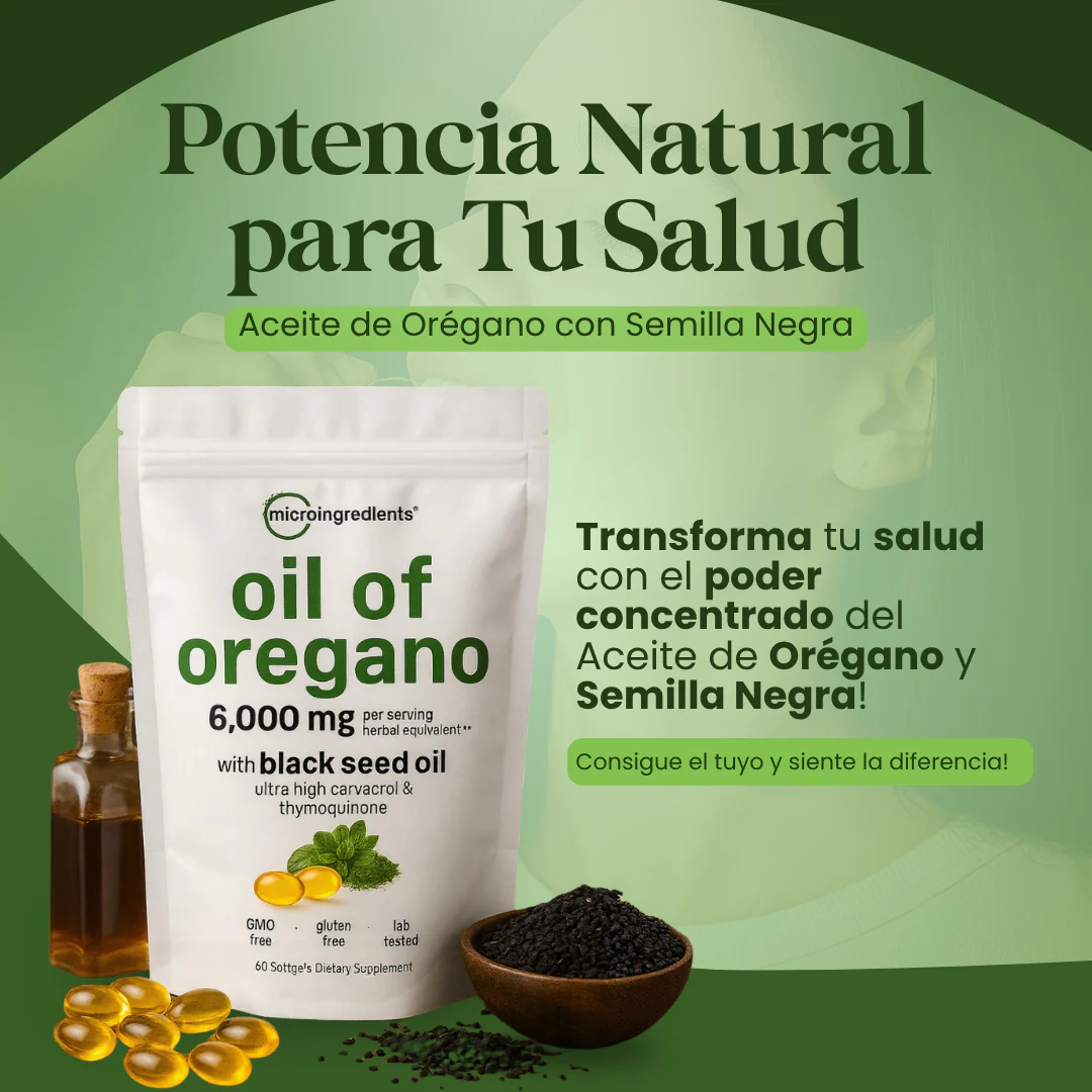 ACEITE DE OREGANO®  6000mg