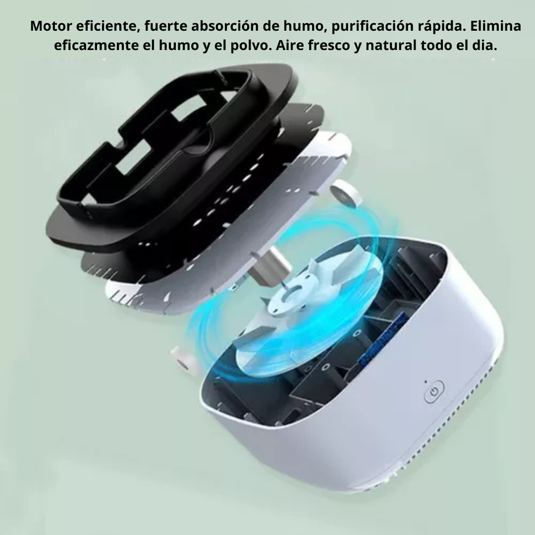 Cenicero Purificador Anti Humo