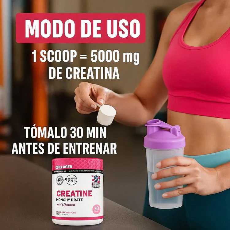 CREATINA MONOHIDRATADA GLUTEOS™